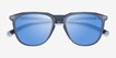 Oakley Thurso Matte Gray PlasticSunglass Frames from EyeBuyDirect, Closed View