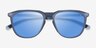 Oakley Thurso Matte Gray PlasticSunglass Frames from EyeBuyDirect, Closed View