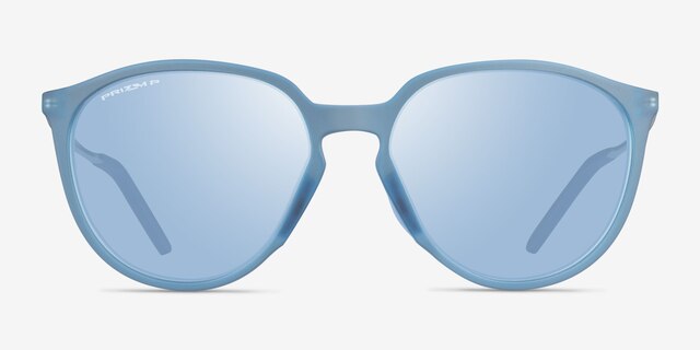 Oakley Sielo Matte Blue MetalSunglass Frames from EyeBuyDirect, Front View