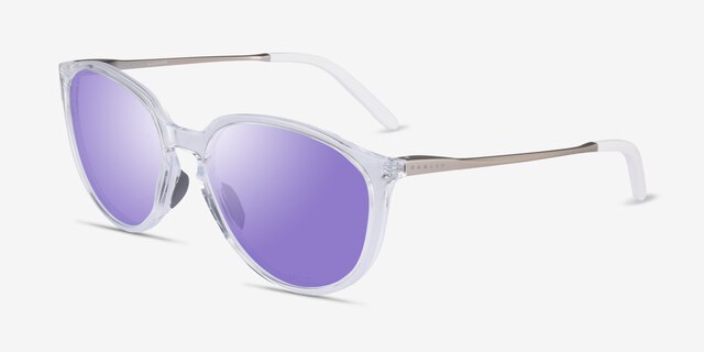 Oakley Sielo Clear MetalSunglass Frames from EyeBuyDirect, Angle View