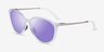 Oakley Sielo Clear MetalSunglass Frames from EyeBuyDirect, Angle View