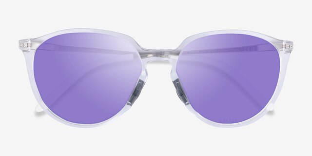 Oakley Sielo Clear MetalSunglass Frames from EyeBuyDirect, Closed View