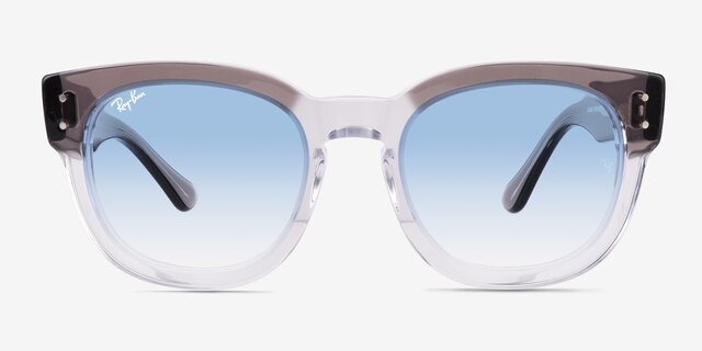 Ray-Ban RB0298S Mega Hawkeye Clear Gray PlasticSunglass Frames from EyeBuyDirect, Front View