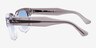Ray-Ban RB0298S Mega Hawkeye Clear Gray PlasticSunglass Frames from EyeBuyDirect, Side View