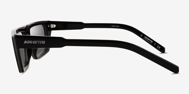 ARNETTE Woobat Black AcetateSunglass Frames from EyeBuyDirect, Side View