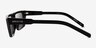 ARNETTE Woobat Black AcetateSunglass Frames from EyeBuyDirect, Side View