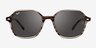 Ray-Ban RB2194 John Striped Gray AcetateSunglass Frames from EyeBuyDirect, Front View