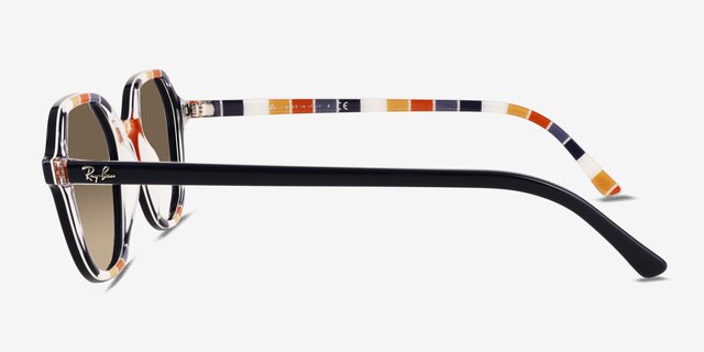 Ray-Ban RB2194 John Dark Blue AcetateSunglass Frames from EyeBuyDirect, Side View