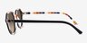 Ray-Ban RB2194 John Dark Blue AcetateSunglass Frames from EyeBuyDirect, Side View