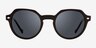 Vogue Eyewear VO5370S Brown AcetateSunglass Frames from EyeBuyDirect, Front View
