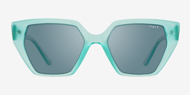 Vogue Eyewear VO5376S Green PlasticSunglass Frames from EyeBuyDirect, Front View
