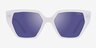 Vogue Eyewear VO5376S Clear PlasticSunglass Frames from EyeBuyDirect, Front View