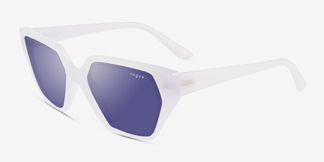 Vogue Eyewear VO5376S Clear PlasticSunglass Frames from EyeBuyDirect, Angle View