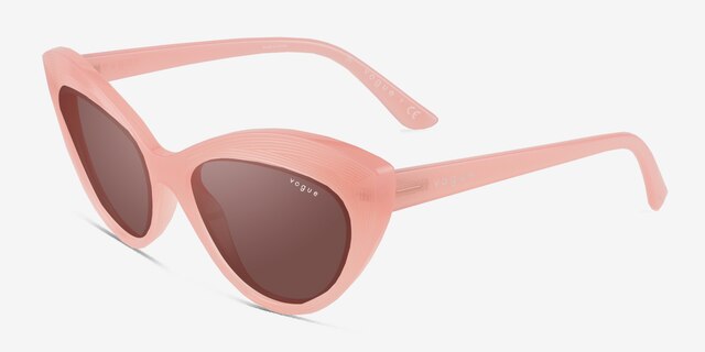 Vogue Eyewear VO5377S Pink PlasticSunglass Frames from EyeBuyDirect, Angle View