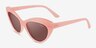 Vogue Eyewear VO5377S Pink PlasticSunglass Frames from EyeBuyDirect, Angle View