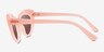 Vogue Eyewear VO5377S Pink PlasticSunglass Frames from EyeBuyDirect, Side View