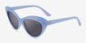 Vogue Eyewear VO5377S Light Blue PlasticSunglass Frames from EyeBuyDirect, Angle View