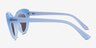 Vogue Eyewear VO5377S Light Blue PlasticSunglass Frames from EyeBuyDirect, Side View