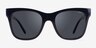 Vogue Eyewear VO5428S Dark Blue Floral PlasticSunglass Frames from EyeBuyDirect, Front View