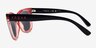 Vogue Eyewear VO5428S Dark Blue Floral PlasticSunglass Frames from EyeBuyDirect, Side View