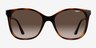 Vogue Eyewear VO5032S Dark Tortoise PlasticSunglass Frames from EyeBuyDirect, Front View