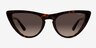 Vogue Eyewear VO5211SM Dark Tortoise AcetateSunglass Frames from EyeBuyDirect, Front View