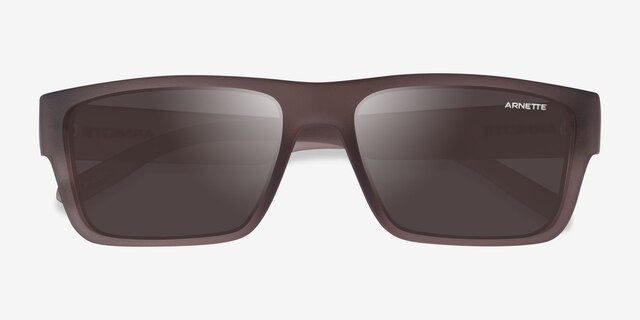 ARNETTE Phoxer Matte Brown PlasticSunglass Frames from EyeBuyDirect, Closed View