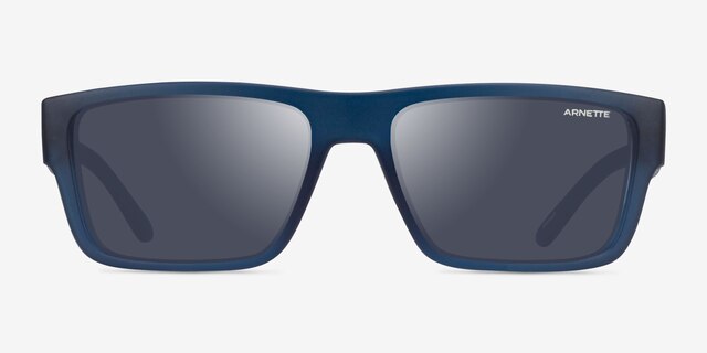 ARNETTE Phoxer Matte Blue PlasticSunglass Frames from EyeBuyDirect, Front View
