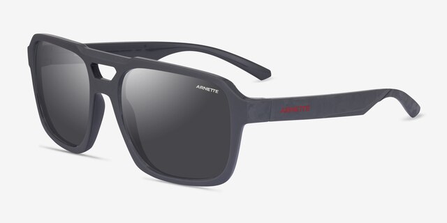ARNETTE Keia Matte Gray PlasticSunglass Frames from EyeBuyDirect, Angle View