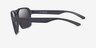 ARNETTE Keia Matte Gray PlasticSunglass Frames from EyeBuyDirect, Side View