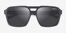 ARNETTE Keia Matte Gray PlasticSunglass Frames from EyeBuyDirect, Closed View