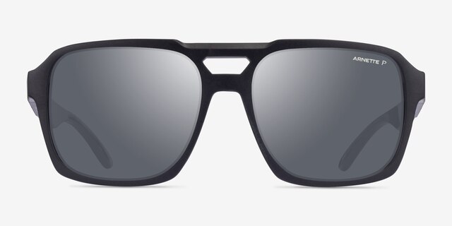 ARNETTE Keia Matte Black PlasticSunglass Frames from EyeBuyDirect, Front View