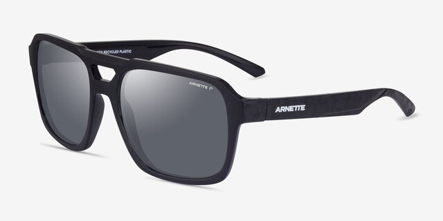ARNETTE Keia Matte Black PlasticSunglass Frames from EyeBuyDirect, Angle View