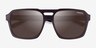 ARNETTE Keia Matte Brown PlasticSunglass Frames from EyeBuyDirect, Closed View