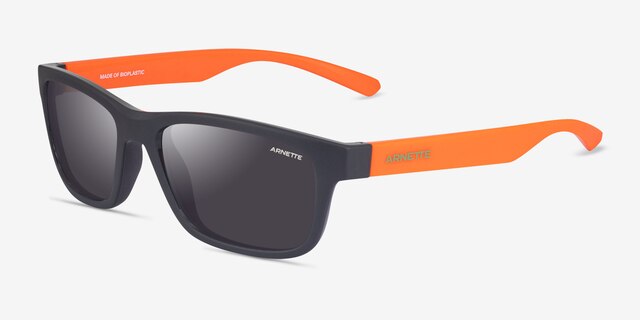 ARNETTE Deya Matte Gray PlasticSunglass Frames from EyeBuyDirect, Angle View