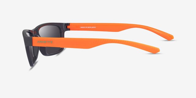 ARNETTE Deya Matte Gray PlasticSunglass Frames from EyeBuyDirect, Side View