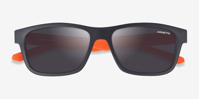 ARNETTE Deya Matte Gray PlasticSunglass Frames from EyeBuyDirect, Closed View