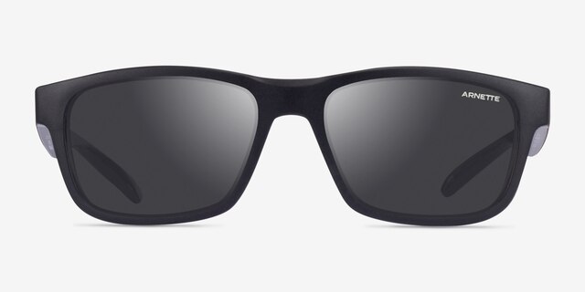 ARNETTE Deya Matte Black PlasticSunglass Frames from EyeBuyDirect, Front View
