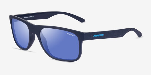 ARNETTE Khim Matte Navy PlasticSunglass Frames from EyeBuyDirect, Angle View