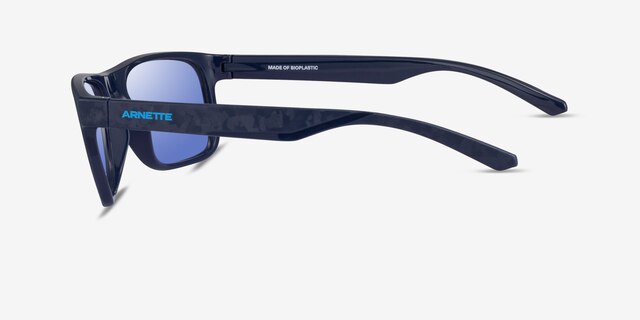 ARNETTE Khim Matte Navy PlasticSunglass Frames from EyeBuyDirect, Side View