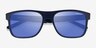 ARNETTE Khim Matte Navy PlasticSunglass Frames from EyeBuyDirect, Closed View