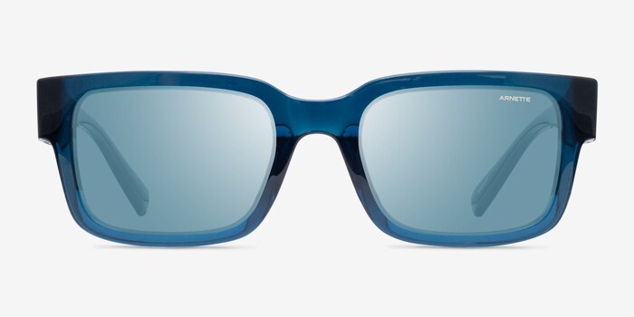 ARNETTE Bigflip Transparent Blue Éco-responsable Soleil de Lunette de vue d'EyeBuyDirect
