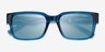 ARNETTE Bigflip Transparent Blue Eco-friendlySunglass Frames from EyeBuyDirect, Closed View