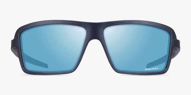 Oakley Cables Matte Blue PlasticSunglass Frames from EyeBuyDirect, Front View