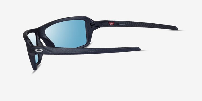 Oakley Cables Matte Blue Plastique Soleil de Lunette de vue d'EyeBuyDirect