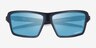 Oakley Cables Matte Blue PlasticSunglass Frames from EyeBuyDirect, Closed View