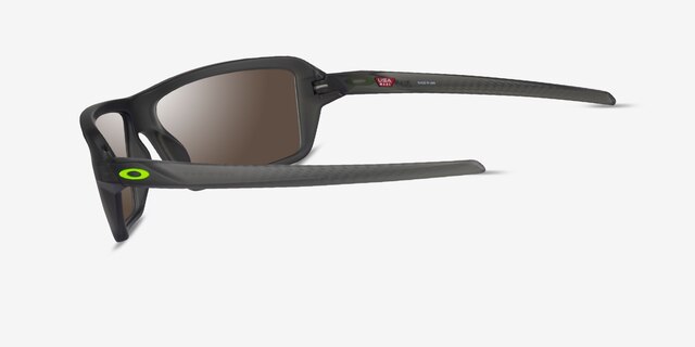 Oakley Cables Matte Green PlasticSunglass Frames from EyeBuyDirect, Side View