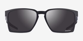 Oakley Exchange Sun Matte Black Plastique Soleil de Lunette de vue d'EyeBuyDirect, Vue de Face