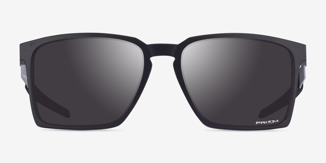 Oakley Exchange Sun Matte Black PlasticSunglass Frames from EyeBuyDirect, Front View