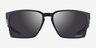 Oakley Exchange Sun Matte Black PlasticSunglass Frames from EyeBuyDirect, Front View